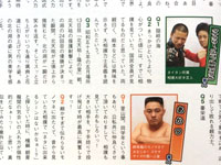 大相撲ぴあ著名人アンケートのコーナーに掲載されました。